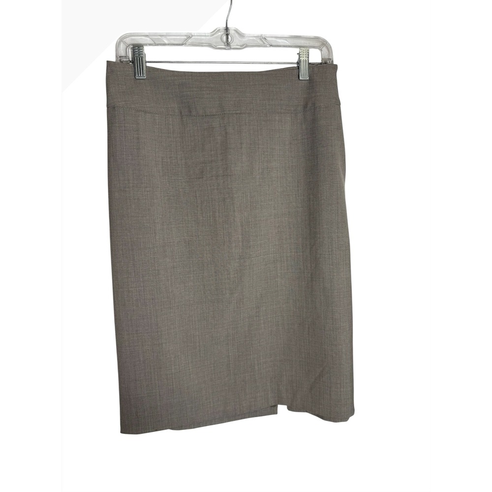 Banana Republic Pencil Skirt Size 8 Light Beige Brown Stretch Career Skirt